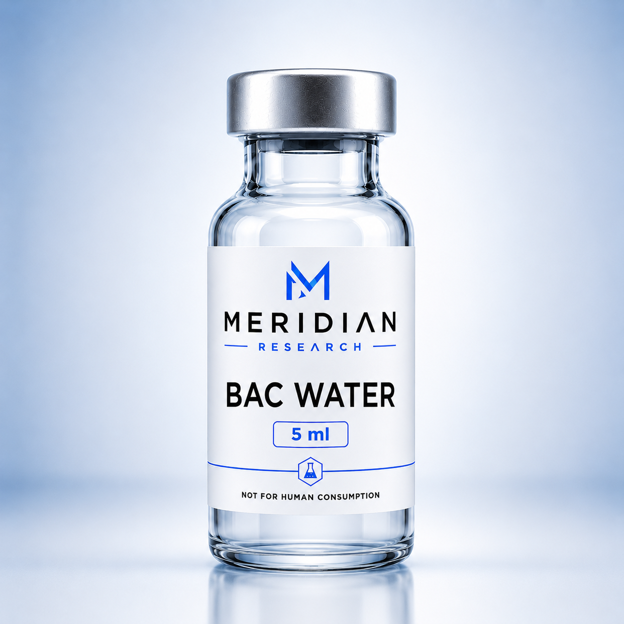 Bacteriostatic Water research material vial