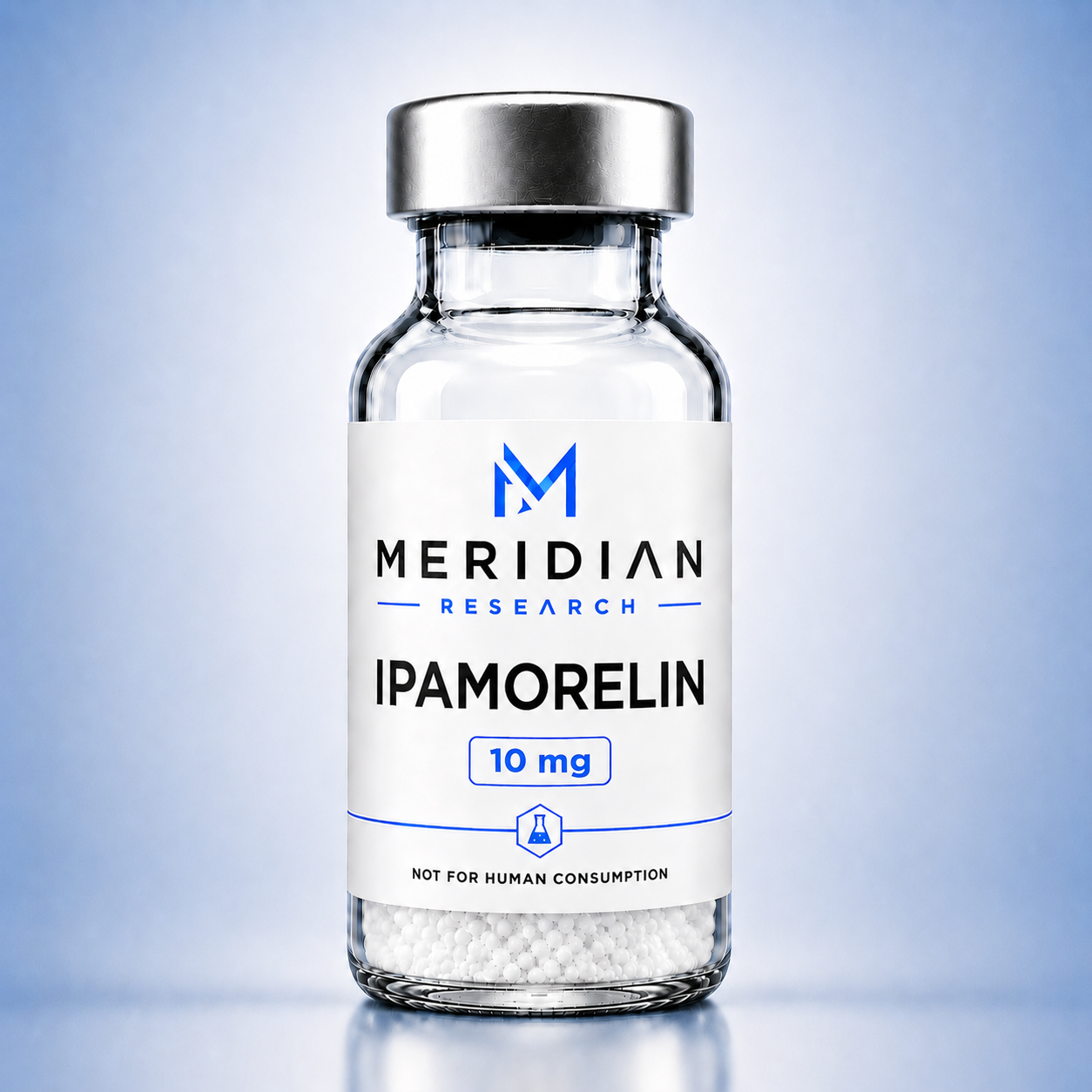 Ipamorelin research material vial