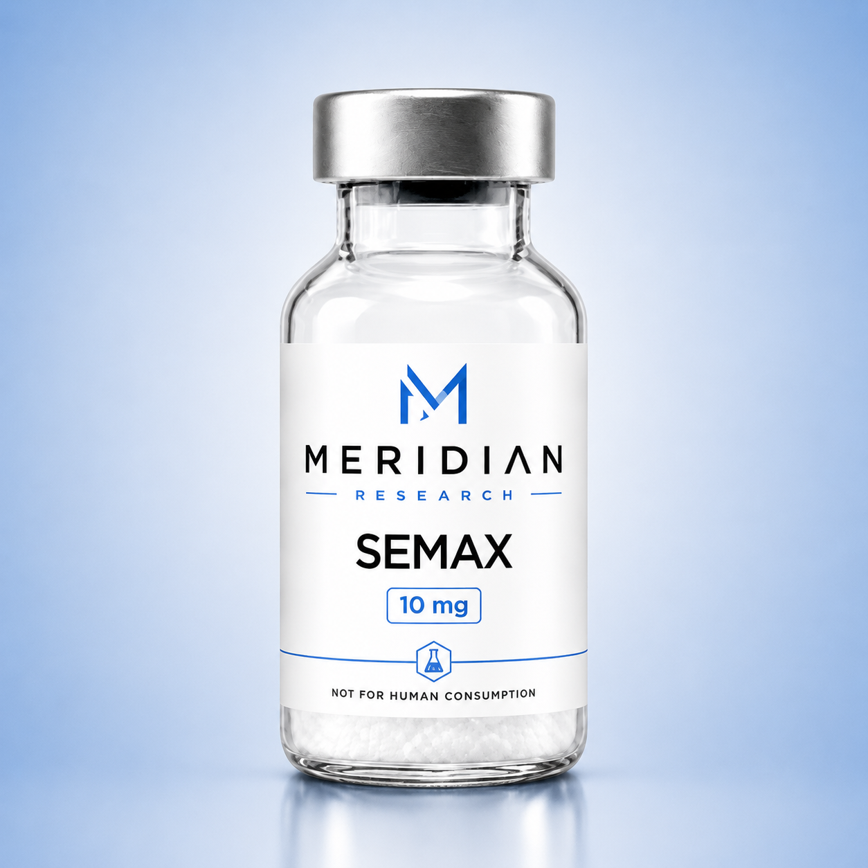 Semax research material vial