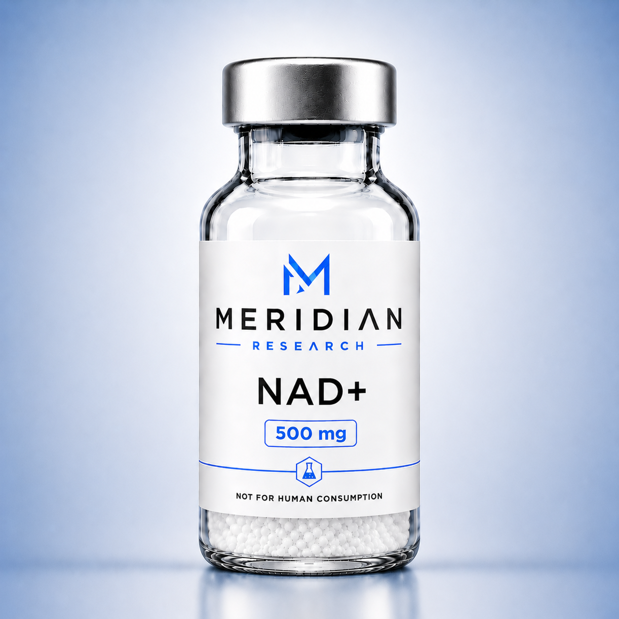 NAD+ research material vial