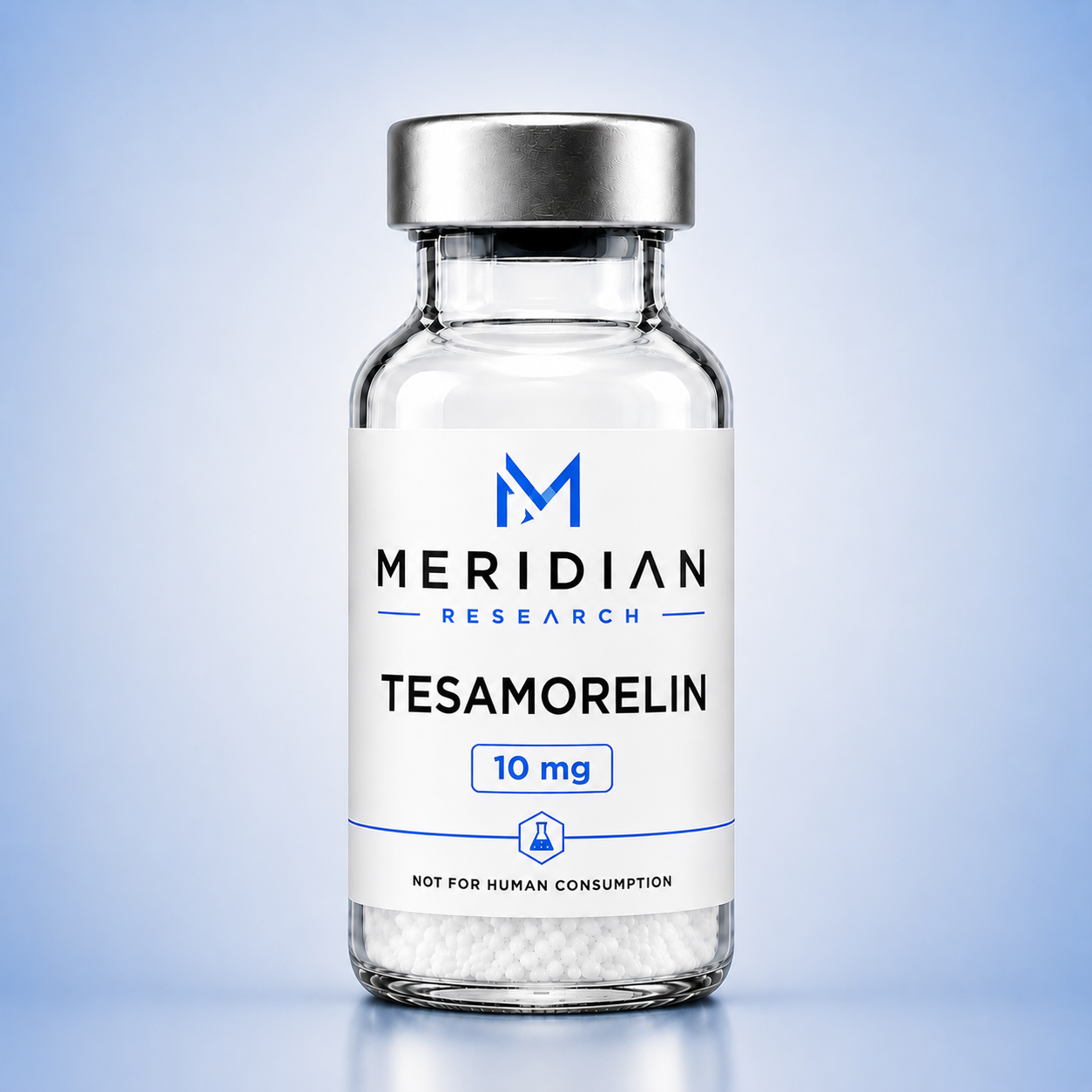 Tesamorelin research material vial